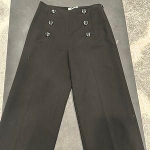 Kate Spade Madison Ave Collection Sailor Cropped Trouser Size 6